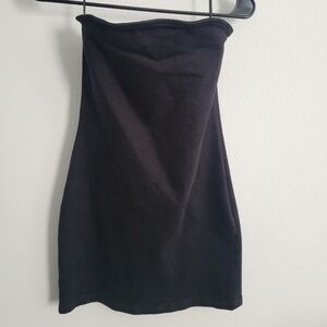Zara Classic Black Strapless Dress